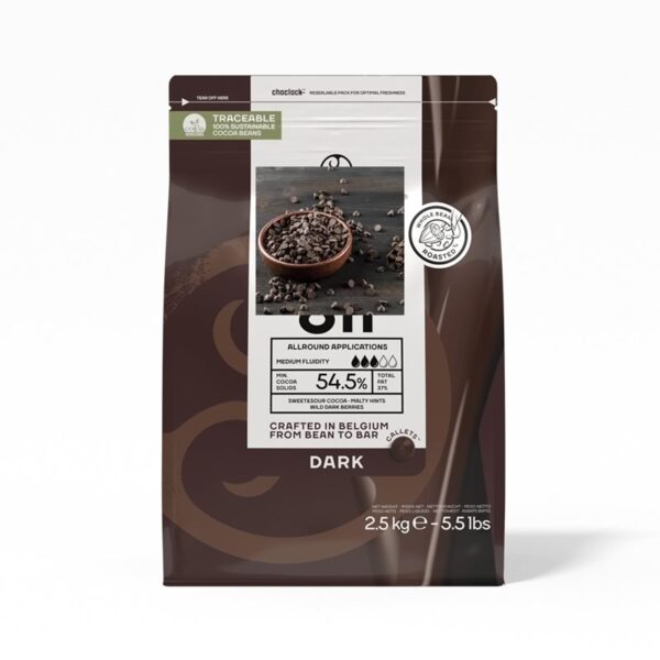 Callebaut Dark Chocolate Callets 811