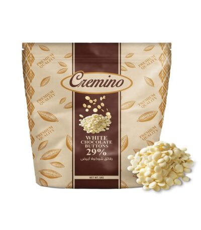 Cremino White Couverture Chocolate Buttons 29%